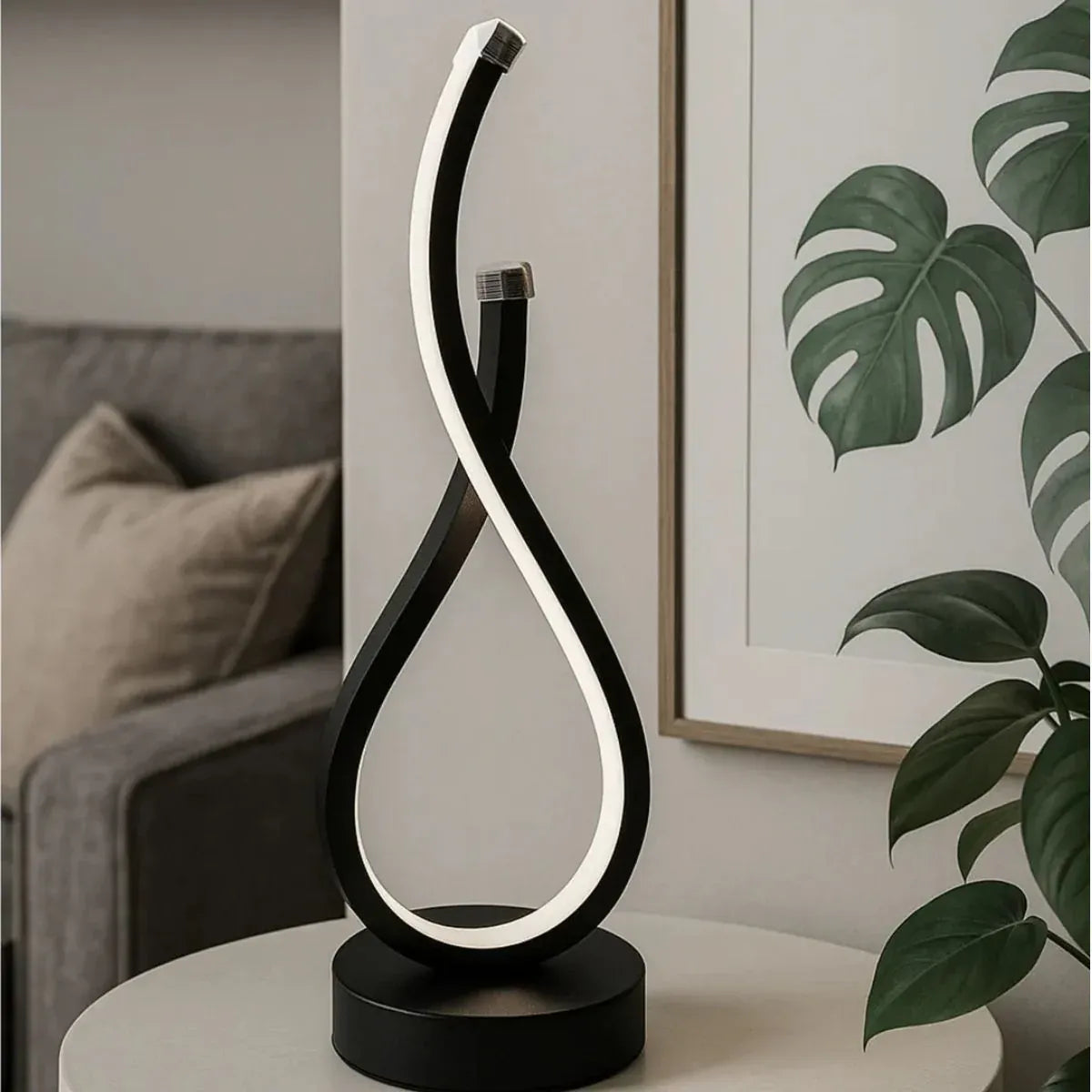 Luminária de Mesa Ondular Led Royal - Lúmmi Design